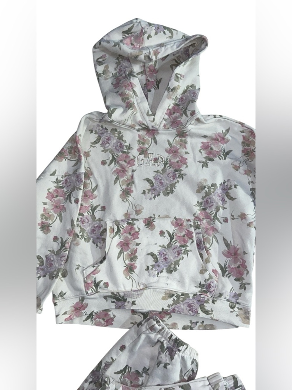 Gap × LoveShackFancy Kids Floral Relaxed Logo size XL (12) SET - Picture 3 of 7